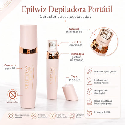 Epilglow Depiladora Portátil